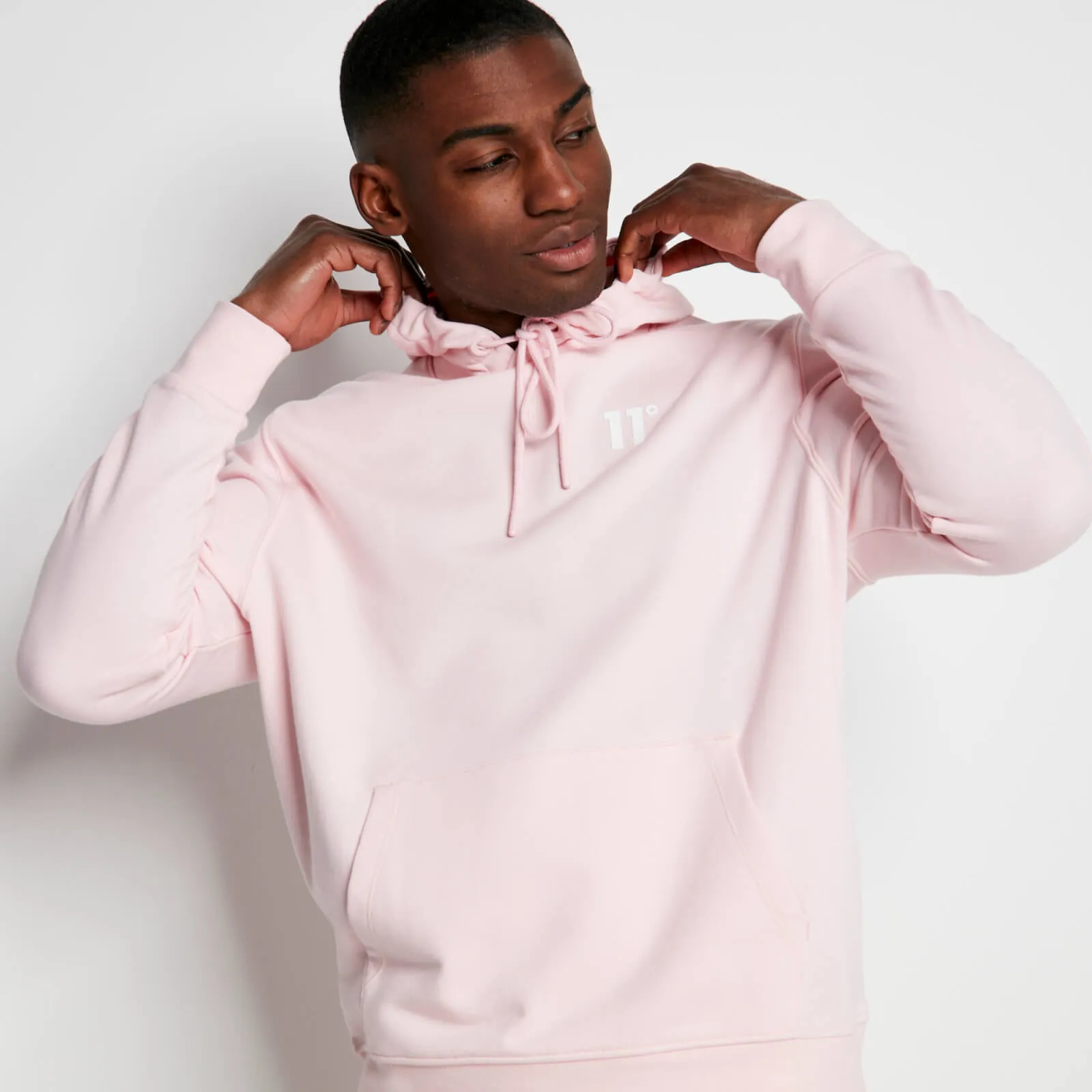 11 Degrees Core Hoodie – Light Pink