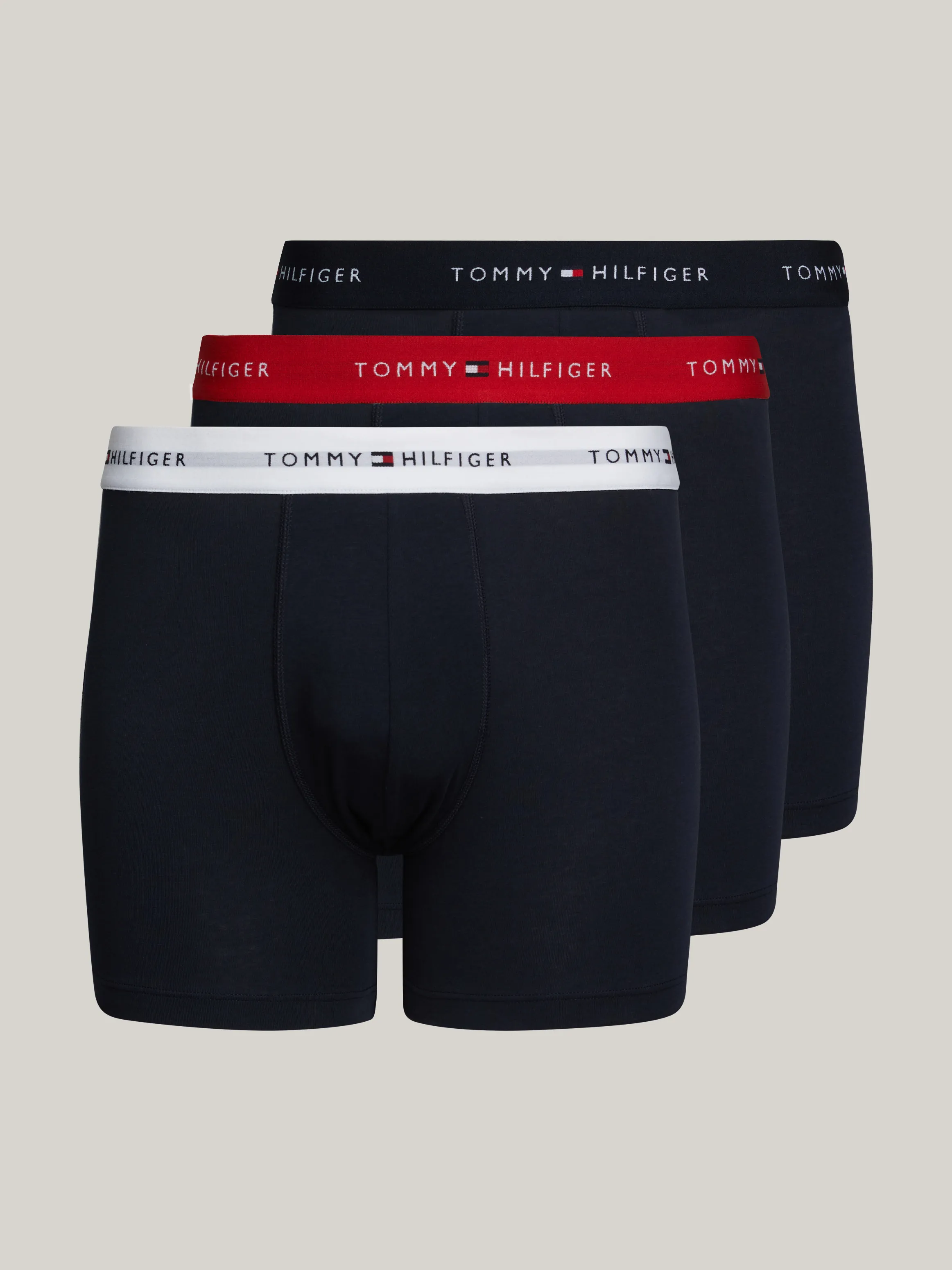 3-Pack Signature Essential Logo Waistband Boxer Briefs | Underwear | Tommy Hilfiger