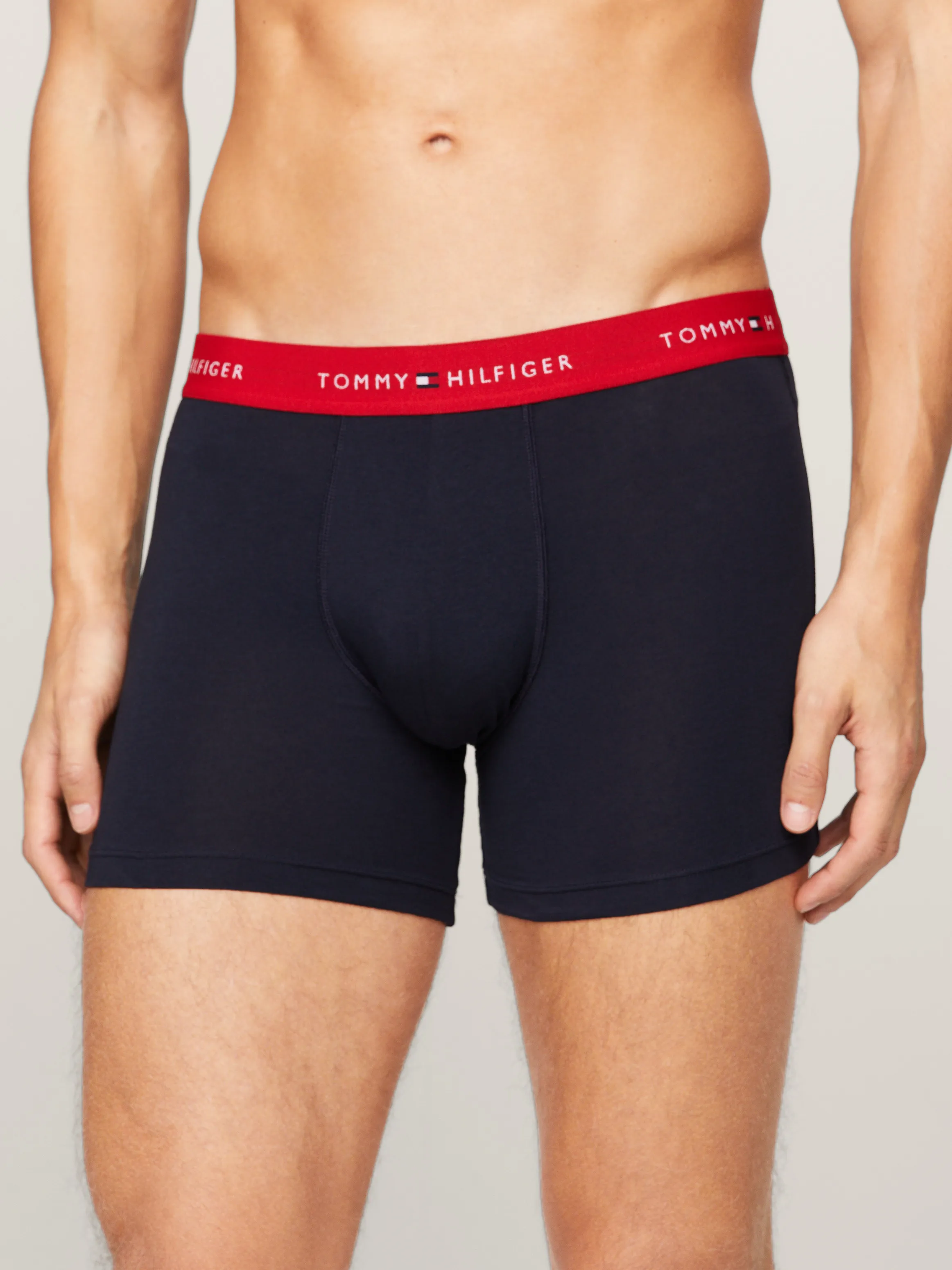 3-Pack Signature Essential Logo Waistband Boxer Briefs | Underwear | Tommy Hilfiger