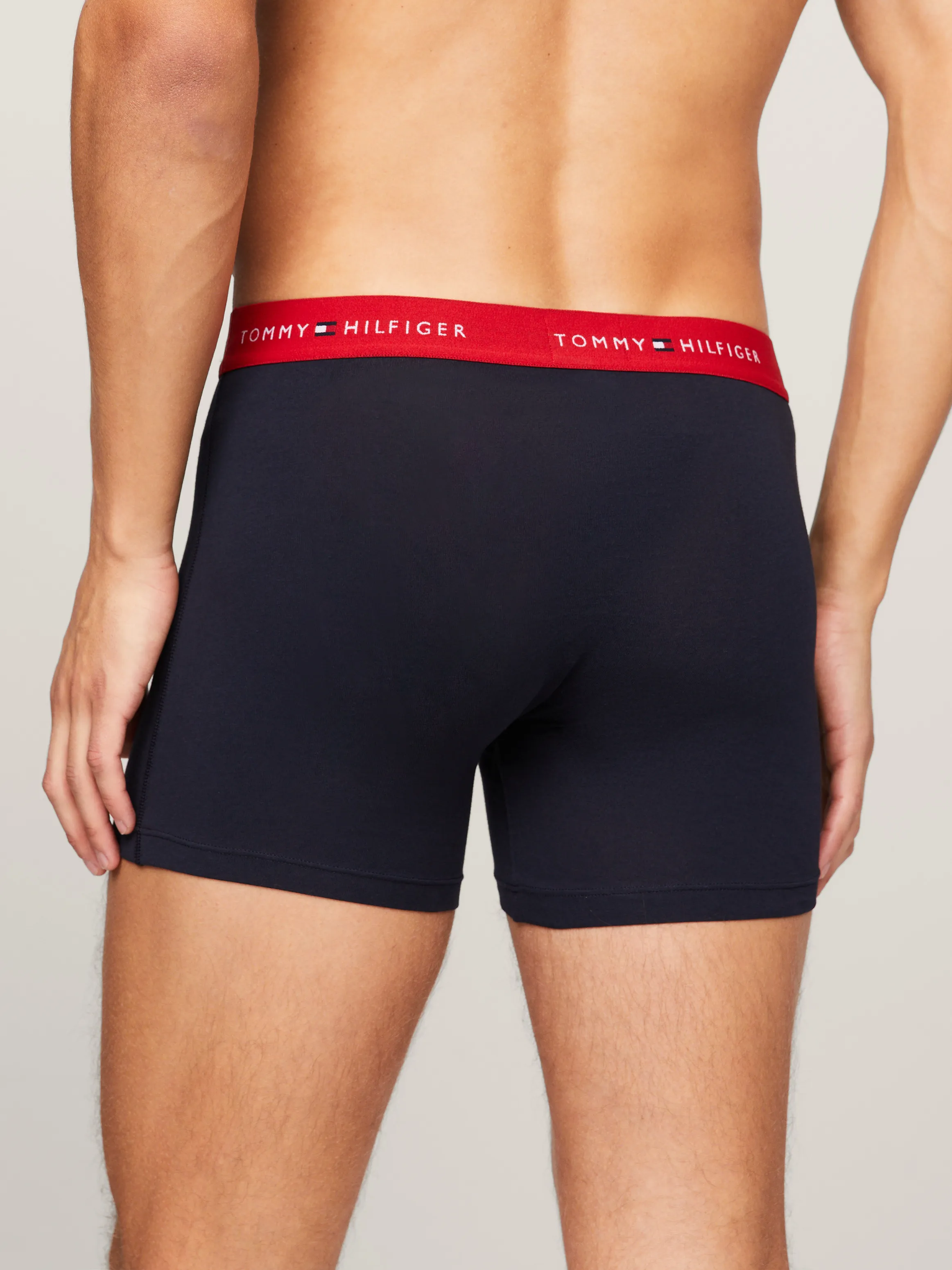 3-Pack Signature Essential Logo Waistband Boxer Briefs | Underwear | Tommy Hilfiger