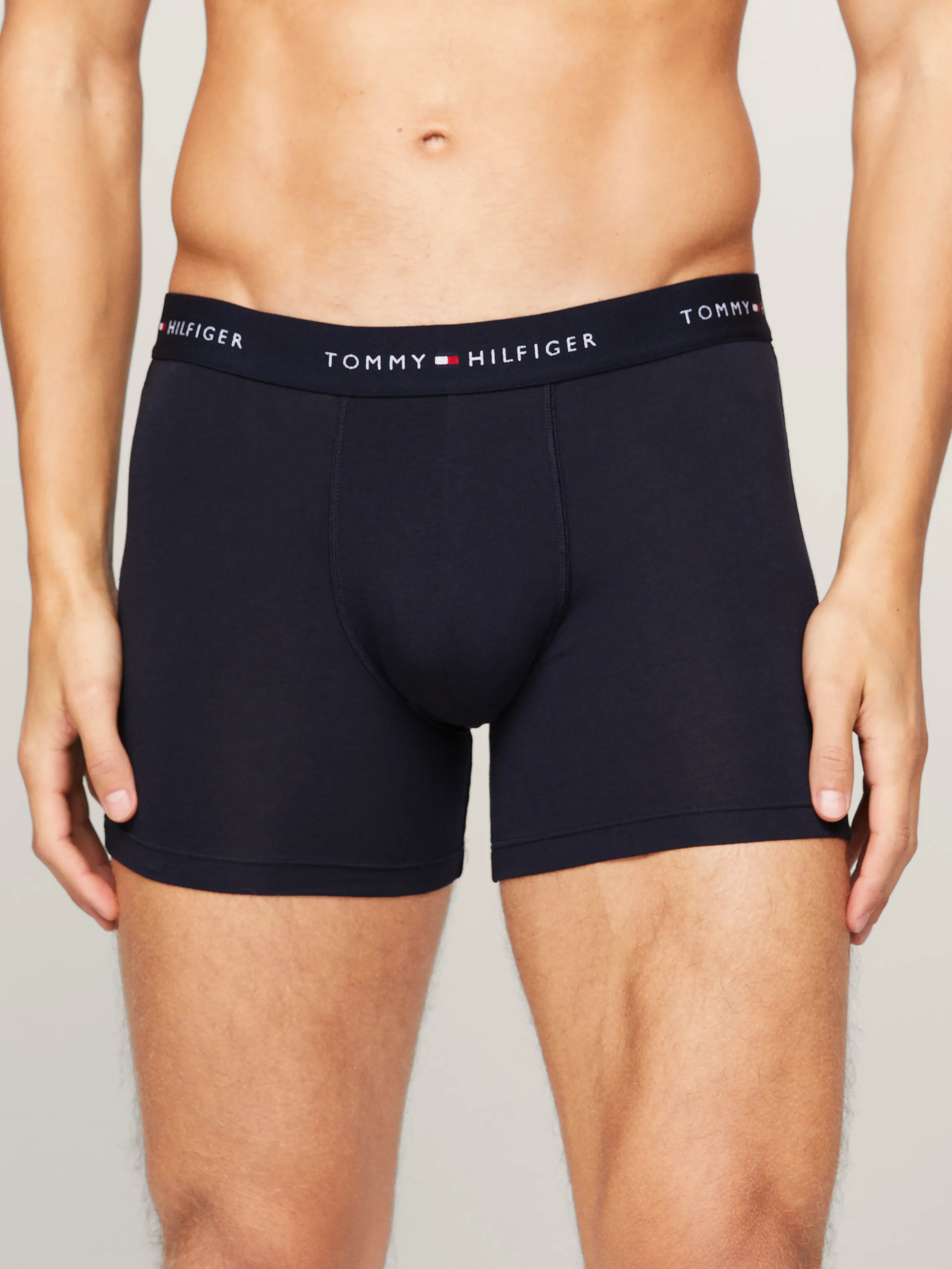 3-Pack Signature Essential Logo Waistband Boxer Briefs | Underwear | Tommy Hilfiger