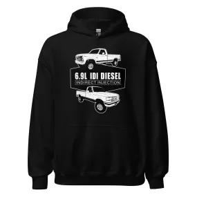 6.9 IDI Diesel Truck Hoodie Sweatshirt