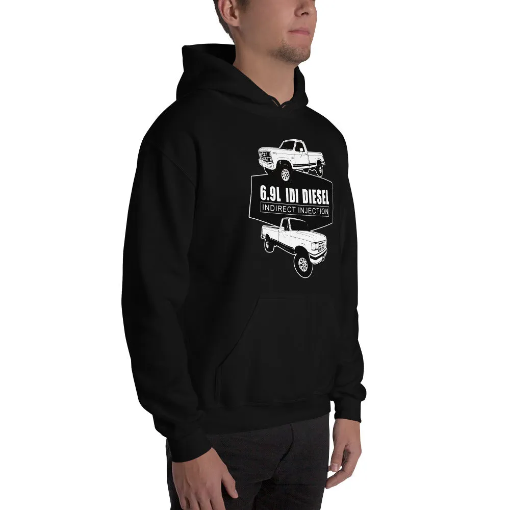 6.9 IDI Diesel Truck Hoodie Sweatshirt