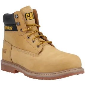 Achiever Lace Up Safety Boot SB Honey