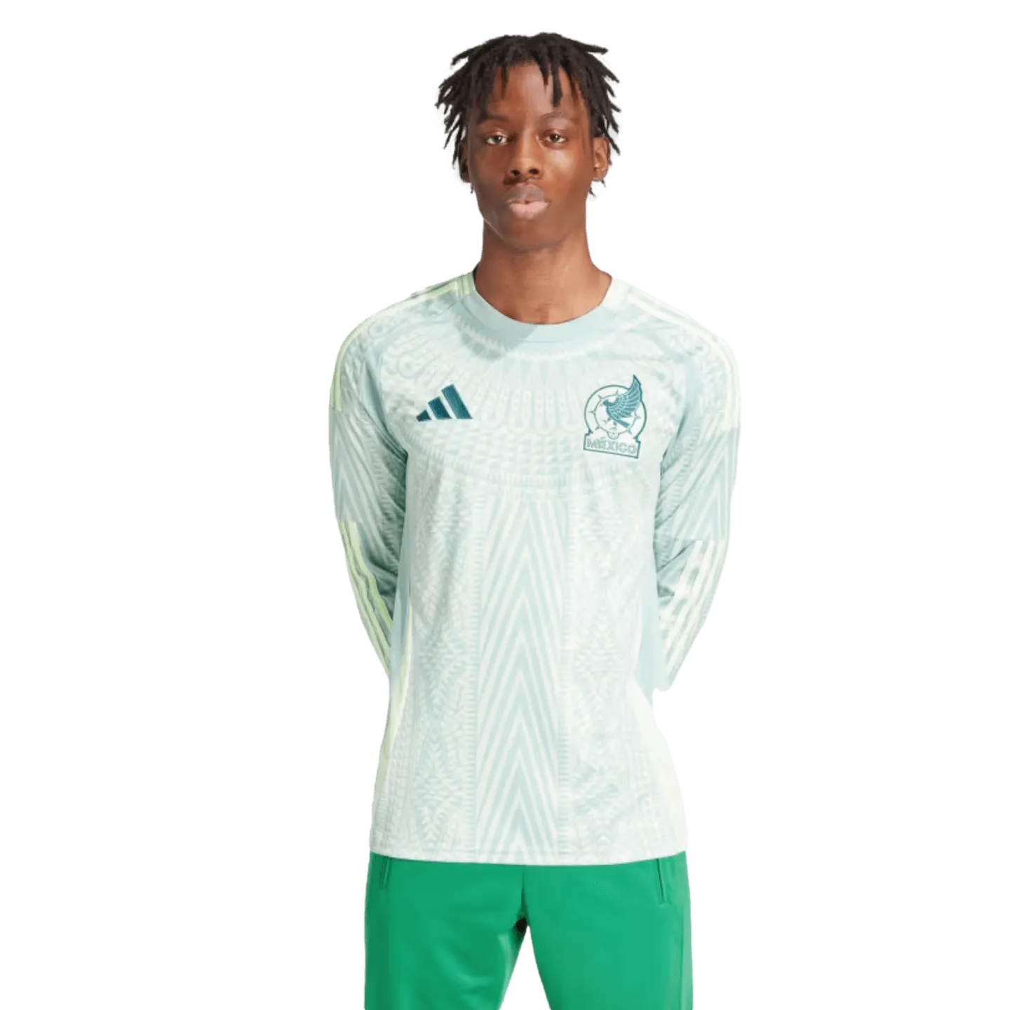 Adidas Mexico 2024 Long Sleeve Away Jersey