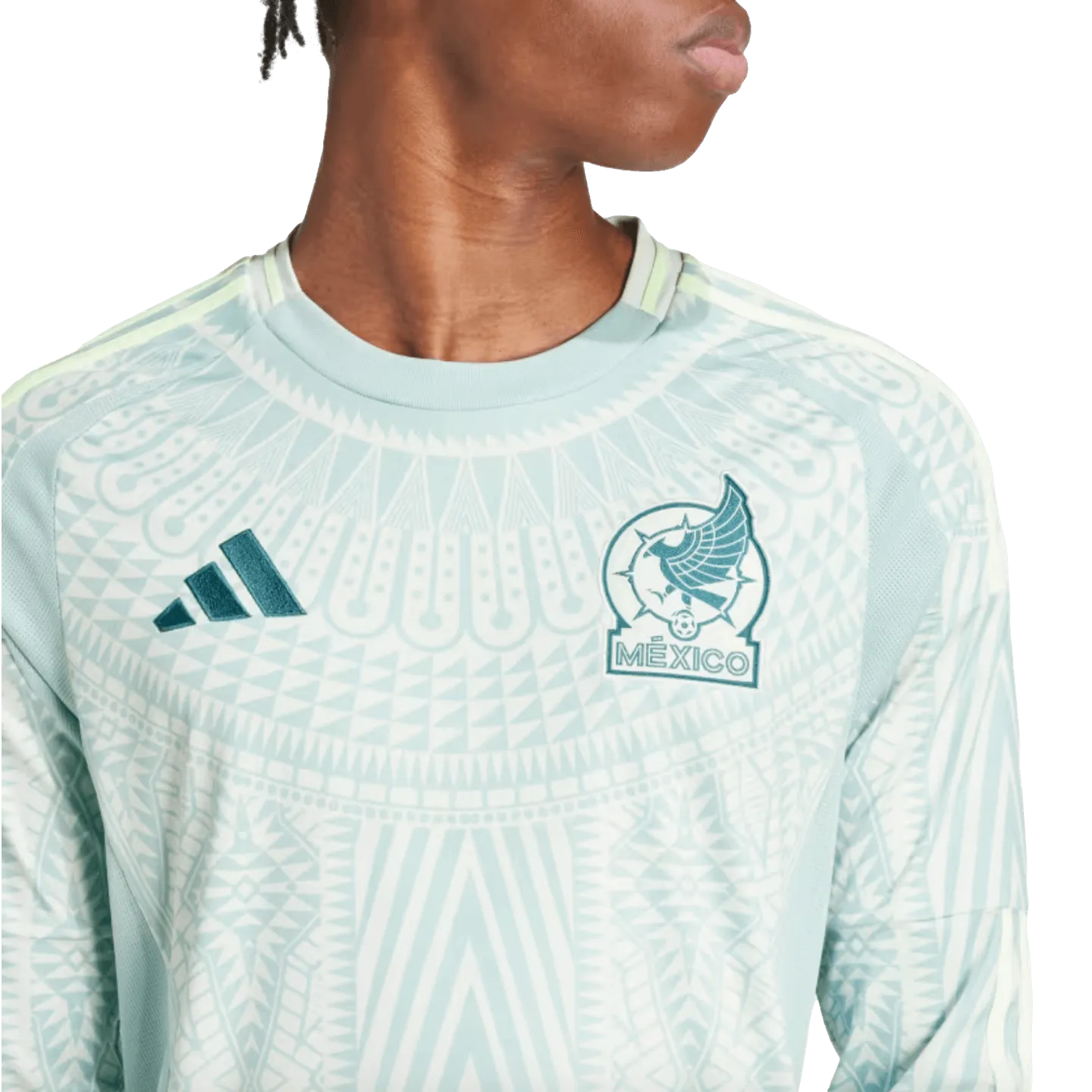 Adidas Mexico 2024 Long Sleeve Away Jersey