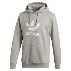 Adidas Originals Trefoil Fleece Hoodie - Grey