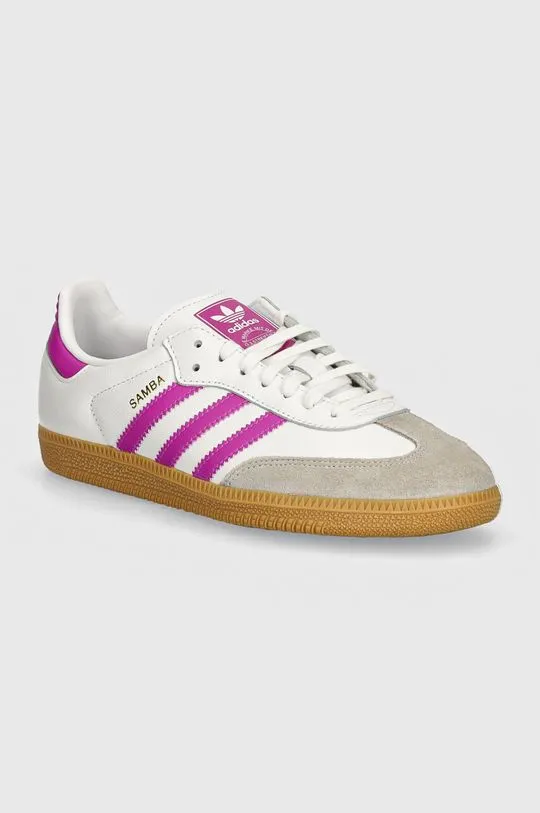 adidas Samba OG Footwear White Purple IH2873