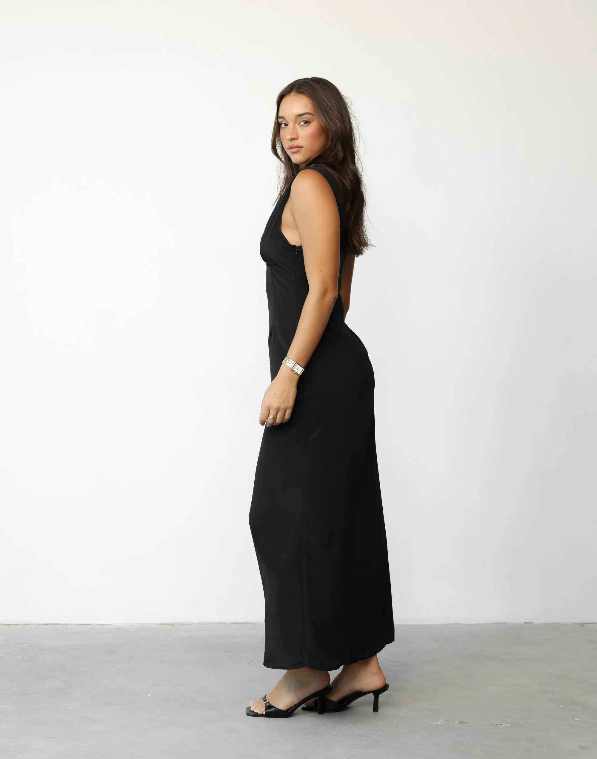 Arden Maxi Dress (Black)