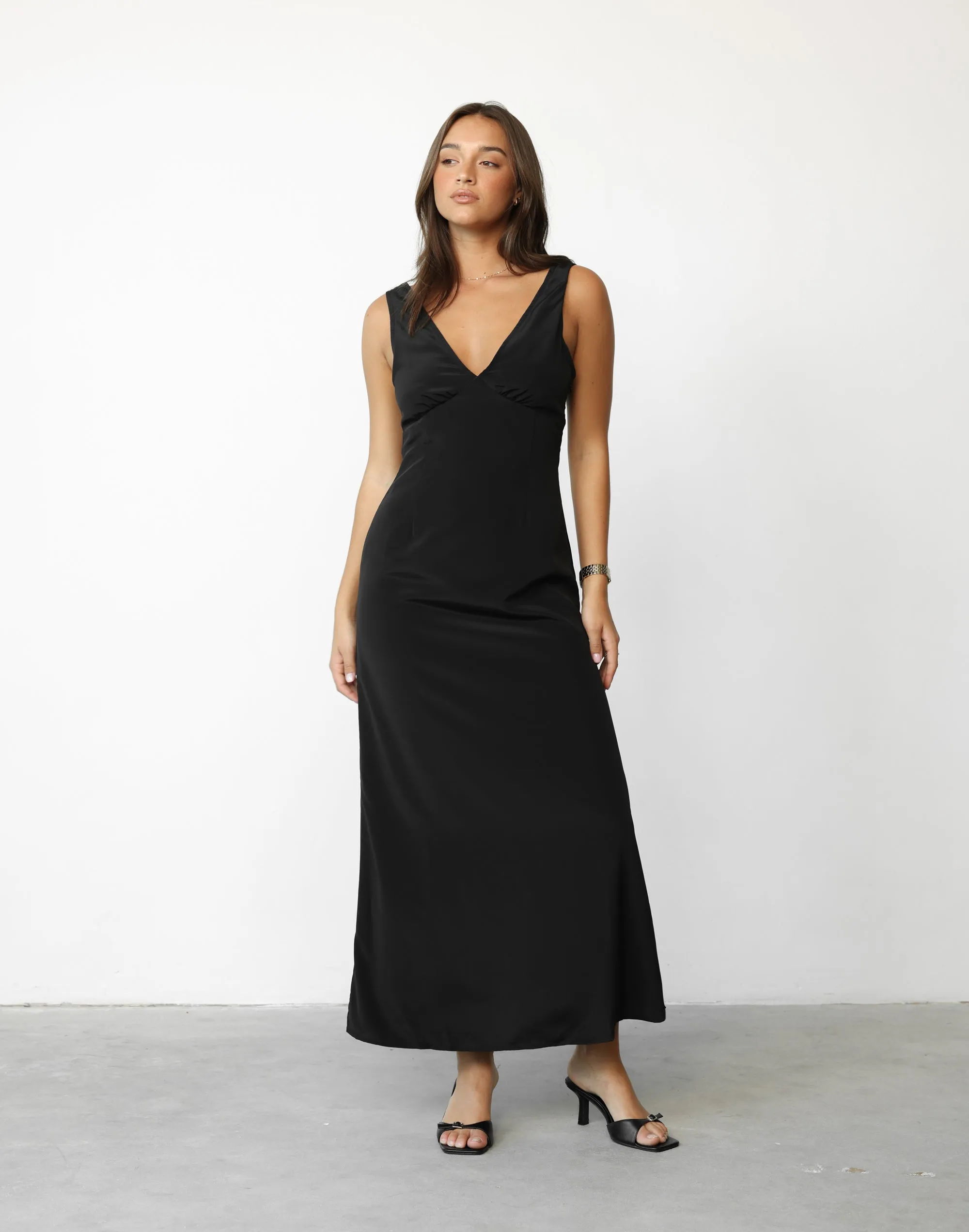 Arden Maxi Dress (Black)