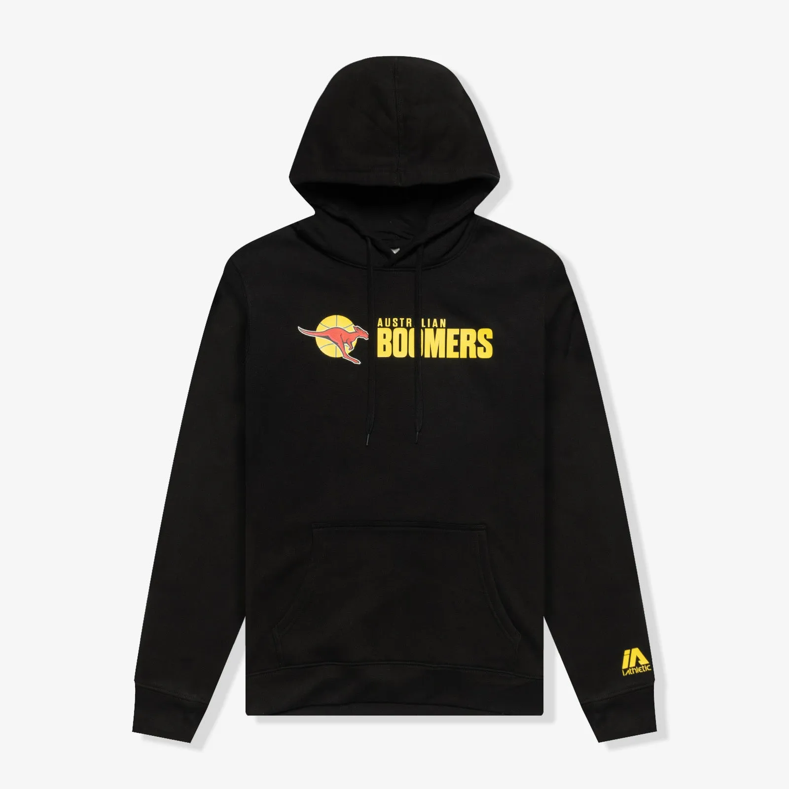 Australian Boomers Logo Pullover Hoodie - Black