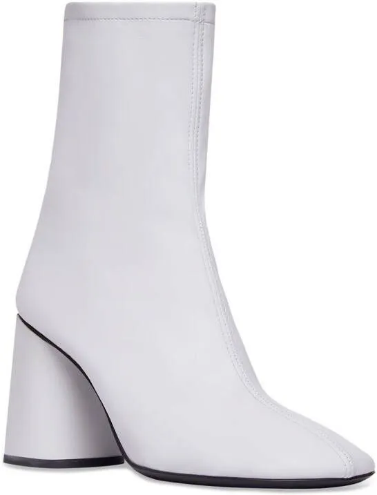 Balenciaga 80mm Glove boots White