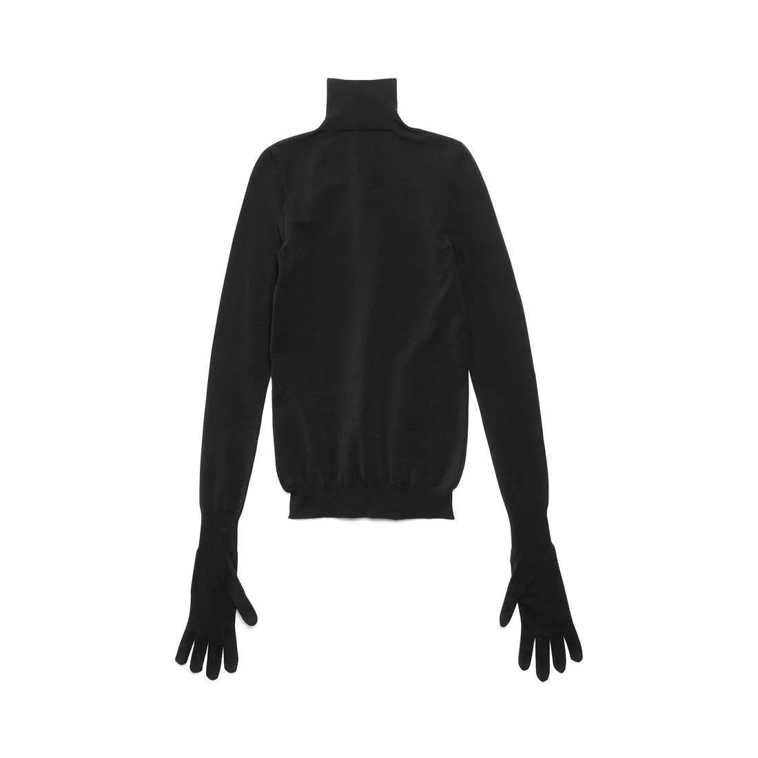 BALENCIAGA  |Women's Gloves Sweater in Black