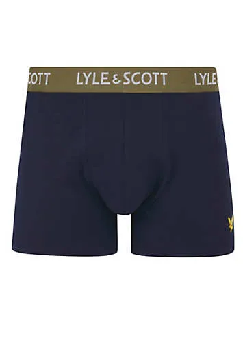 Barclay Pack of 3 Underwear Trunks by Lyle & Scott Lounge | Look Again