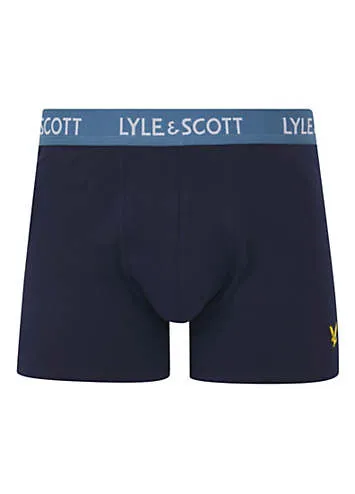 Barclay Pack of 3 Underwear Trunks by Lyle & Scott Lounge | Look Again