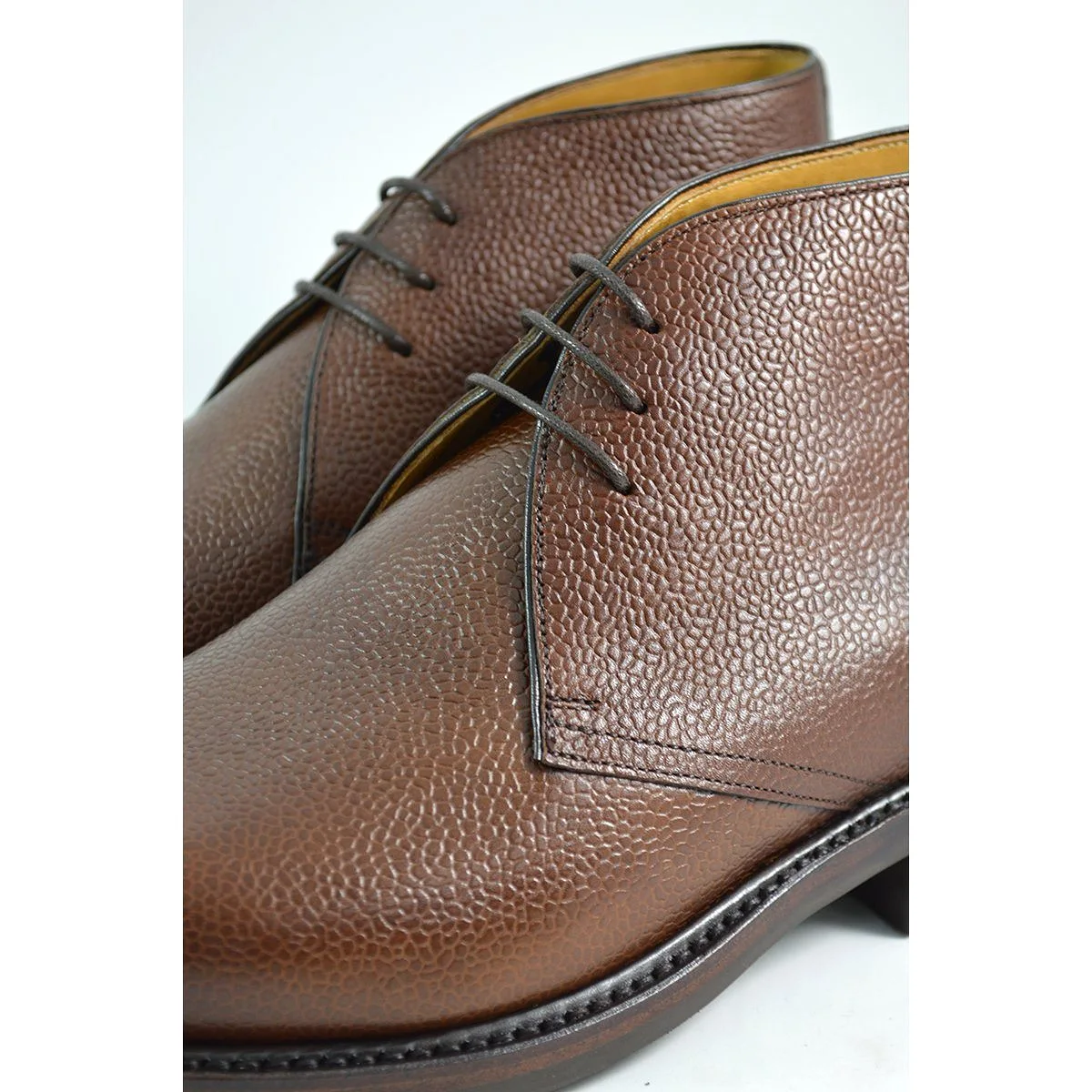 Berwick 1707 Chukka Boot (320) - Dark Brown Grain