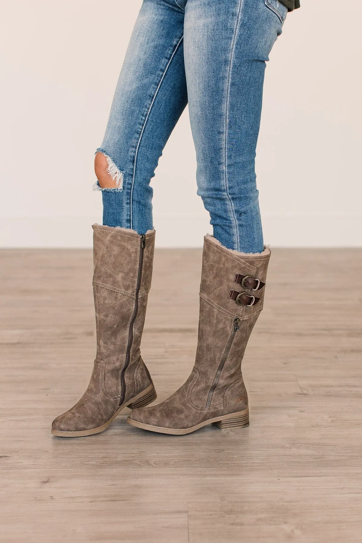 Blowfish Voss SHR Boots- Taupe Prospector