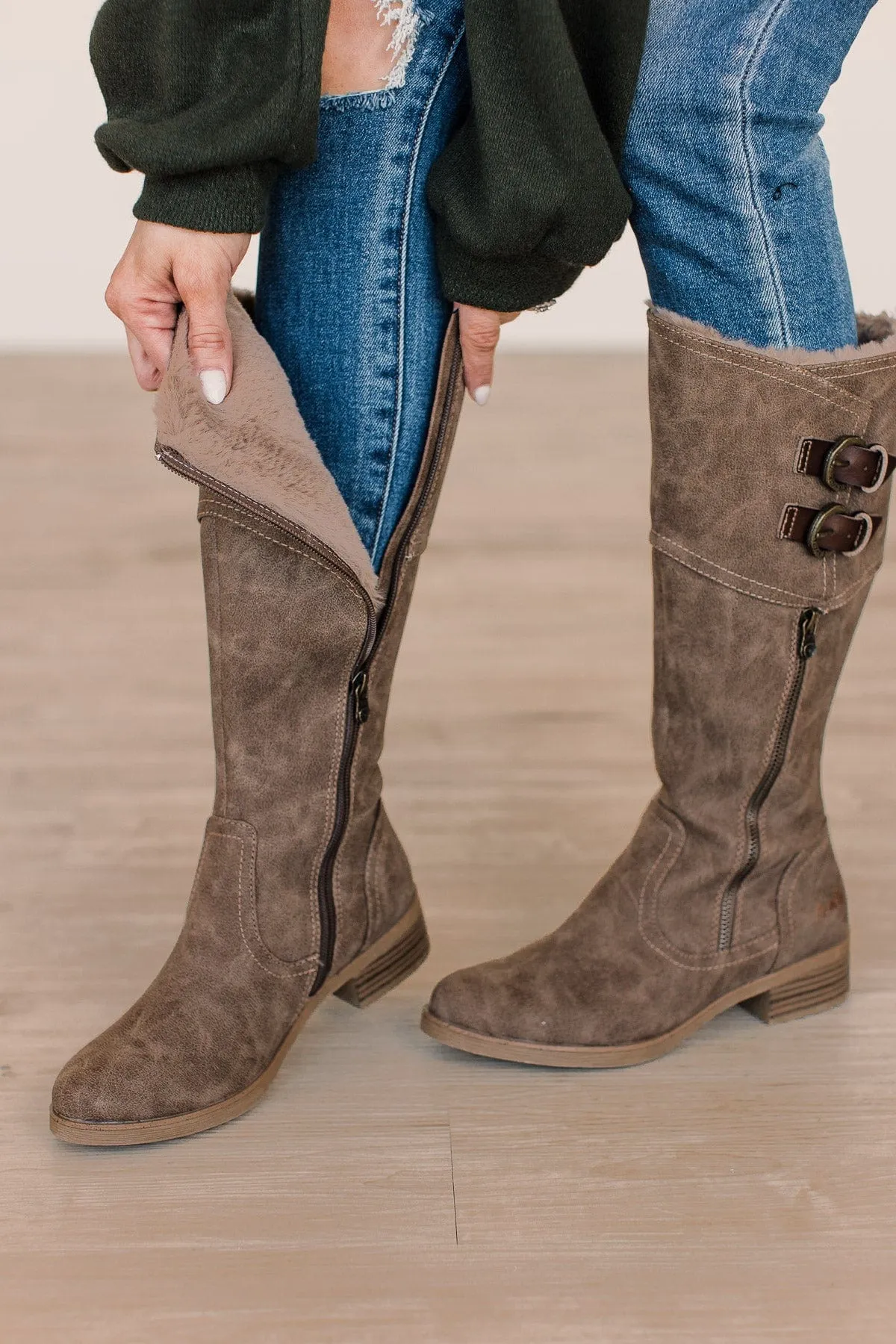 Blowfish Voss SHR Boots- Taupe Prospector