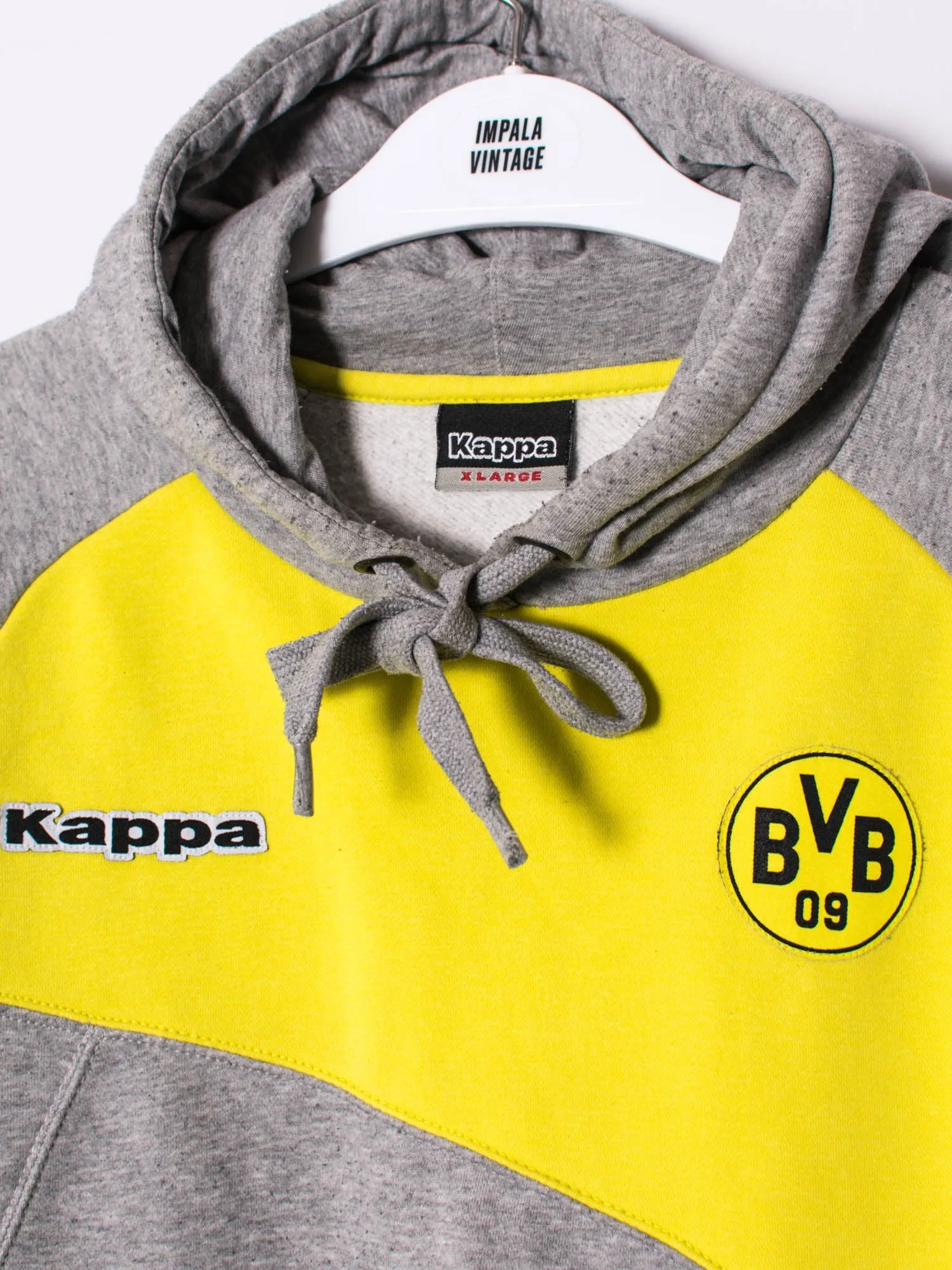 Borussia Dortmund Kappa Official Football Hoodie