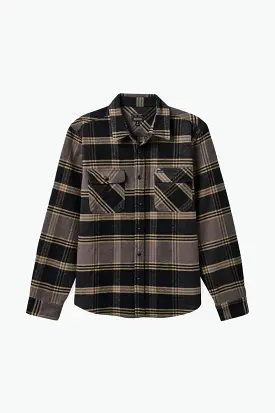 Bowery Heavyweight Flannel - Black/Beige