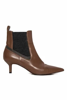 Brunello Cucinelli Size 37 Ankle Boots