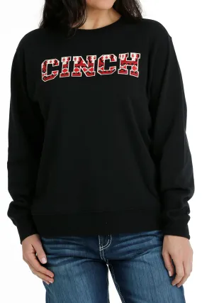 Cinch Womens Black Long Sleeve Sweater