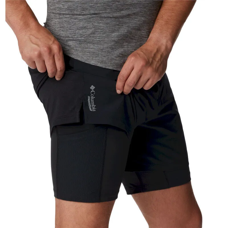 Columbia  Endless Trail 2in1 Short - Pantaloncini da trail running - Uomo