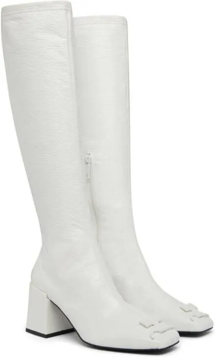 Courrèges Reedition AC square-toe boots White