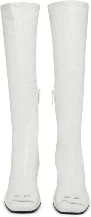 Courrèges Reedition AC square-toe boots White