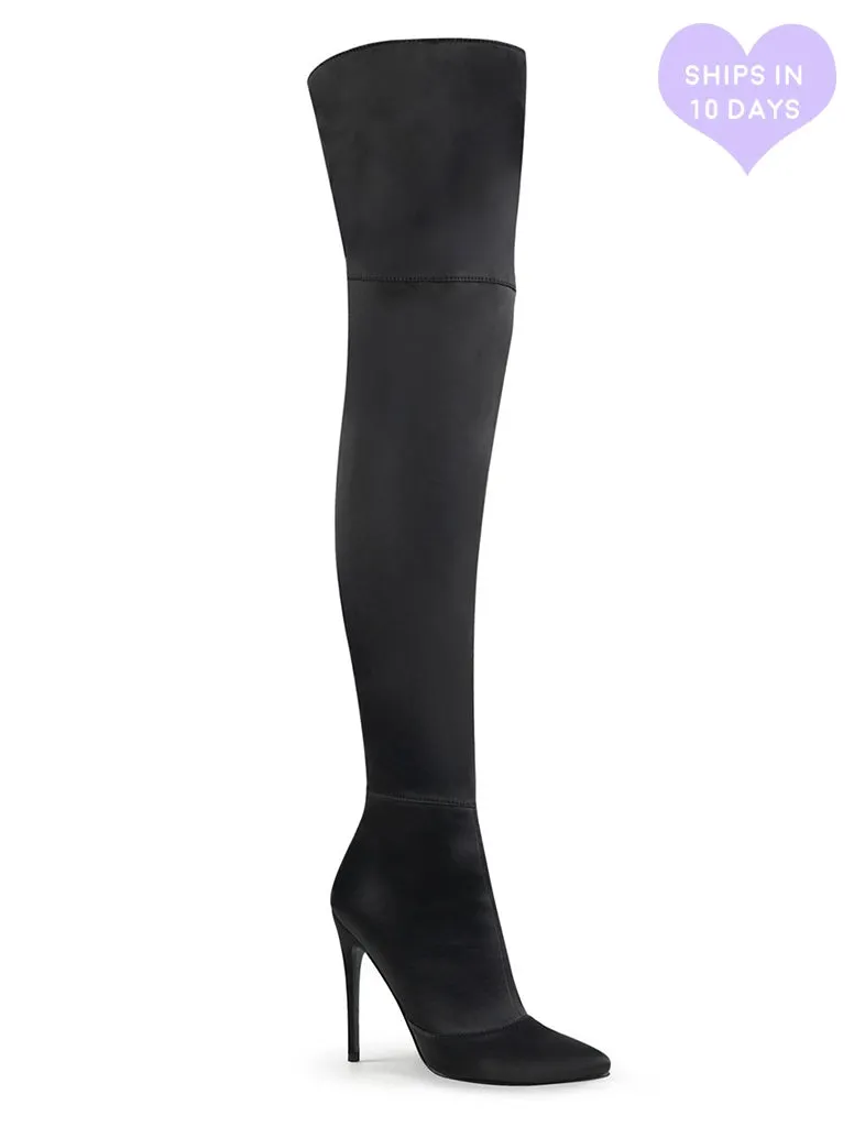 COURTLY-3012 THIGH HIGH BOOTS  PRE ORDER 