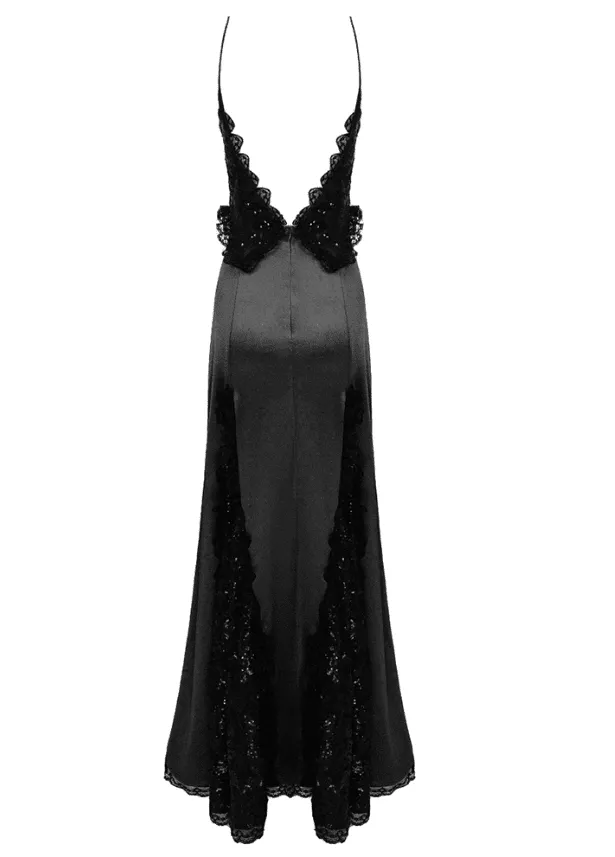 Dian Black Maxi Dress