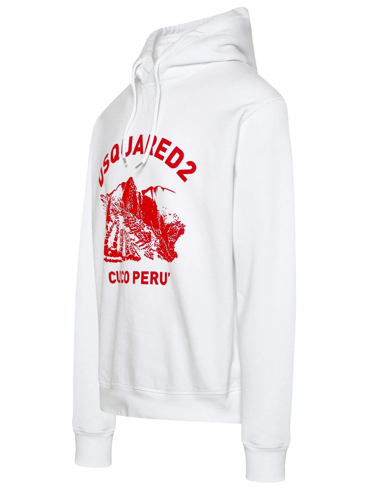 Dsquared2 Logo Printed Long Sleeved Hoodie