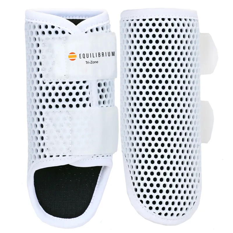 Equilibrium Tri-Zone Brushing Boots - White 