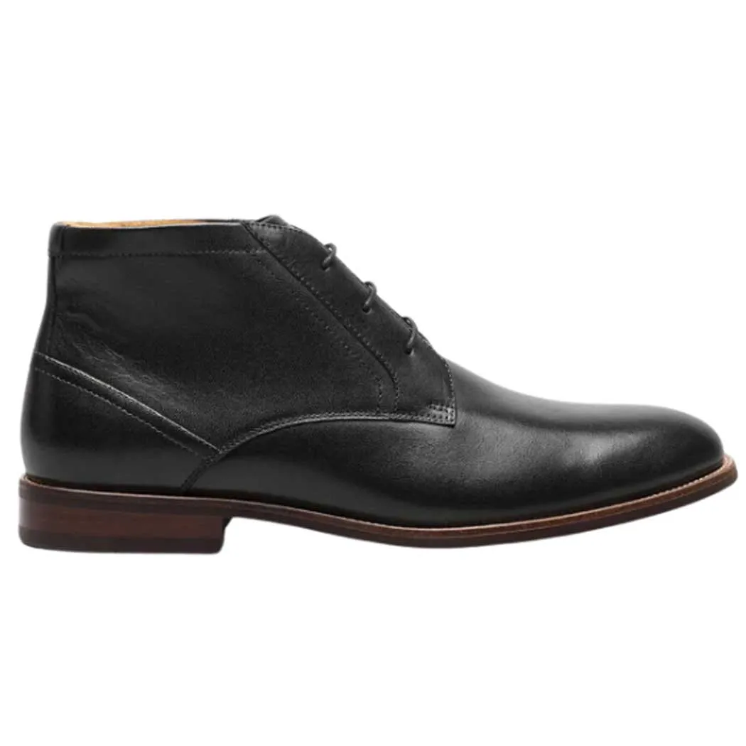 Florsheim Rucci Plain Toe Chukka Boot Black (Men's)