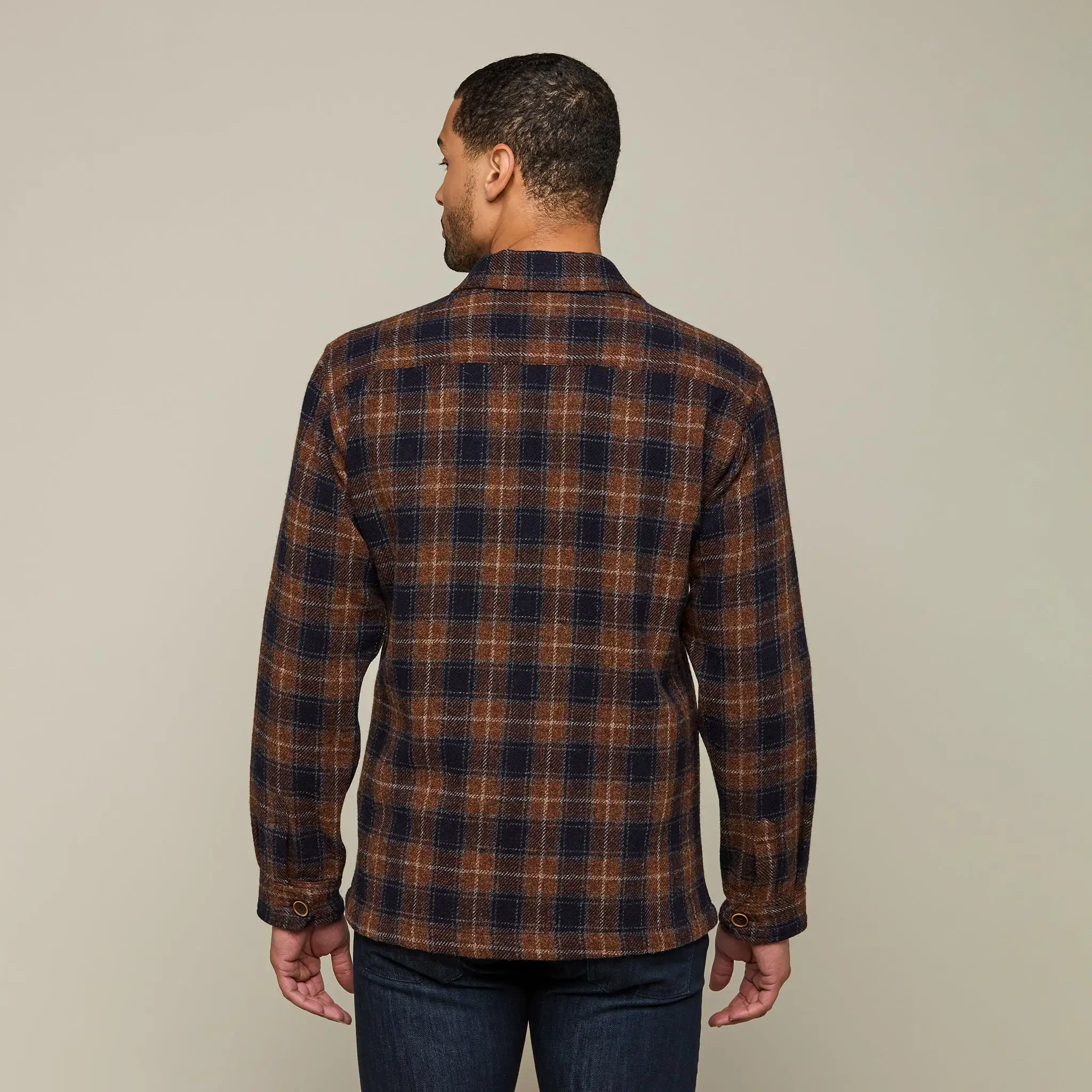 Gaspar Barn Jacket :: Dark Brown