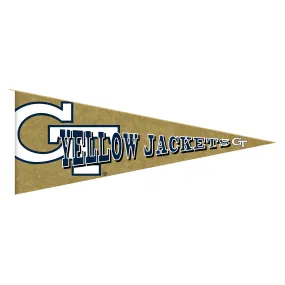 Georgia Tech Yellow Jackets 24'' Wood Pennant