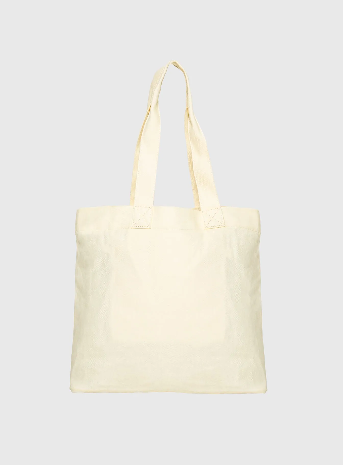 Grazia Tote Bag Cream / Red