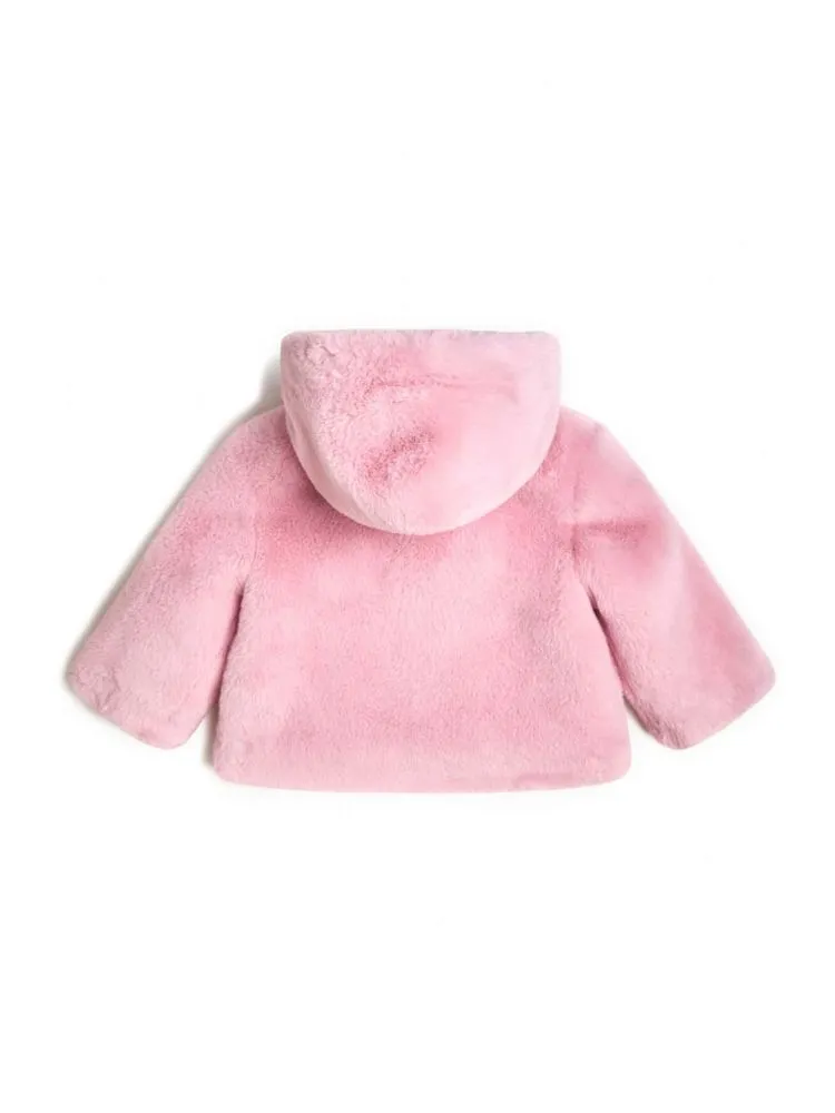 Guess Hooded Faux-Fur Jackets (3M-7)