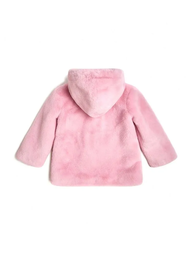 Guess Hooded Faux-Fur Jackets (3M-7)