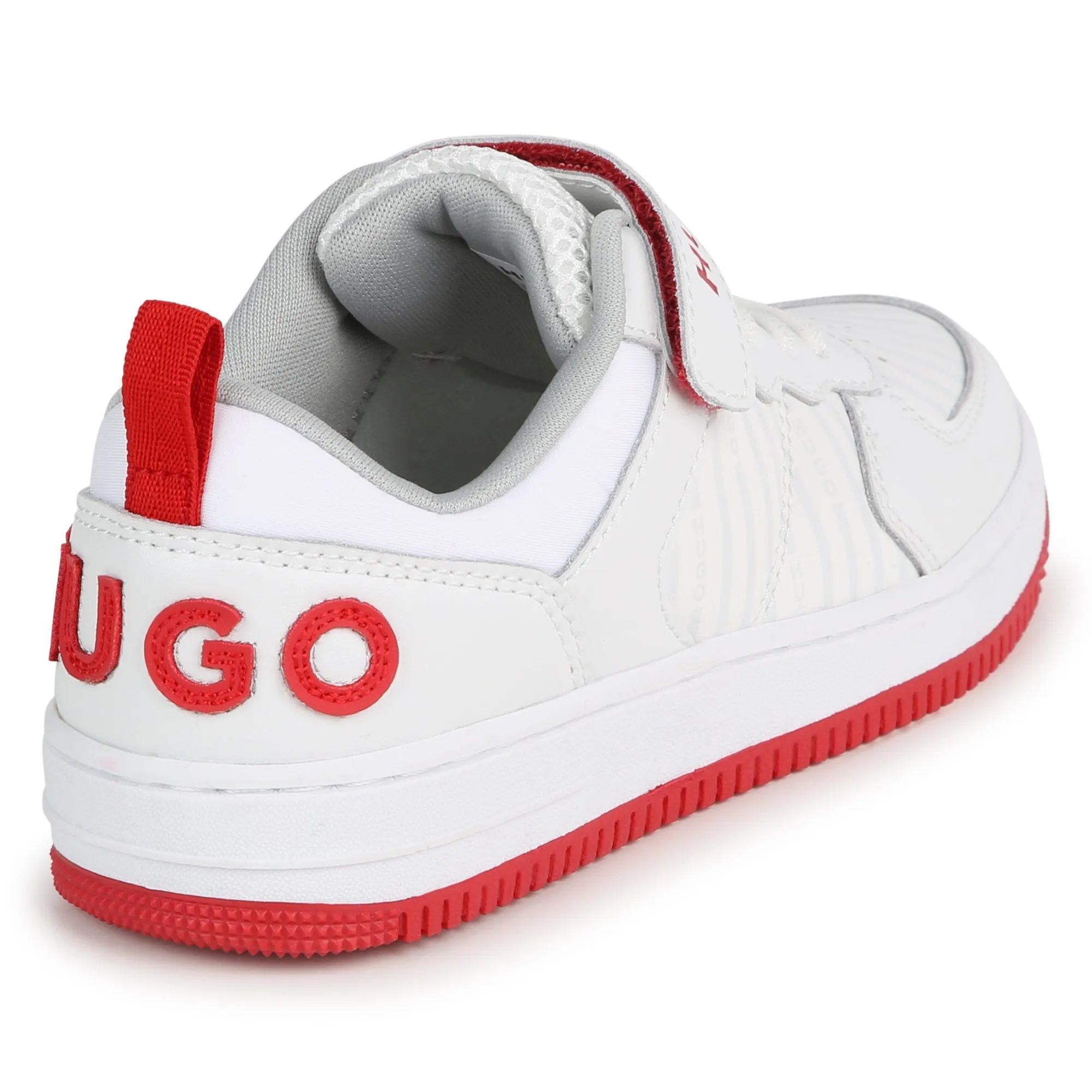 Hugo Sneaker Strap Logo White