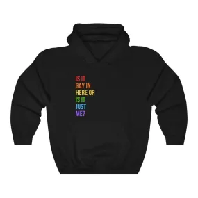 Is It Gay In Here Hoodie