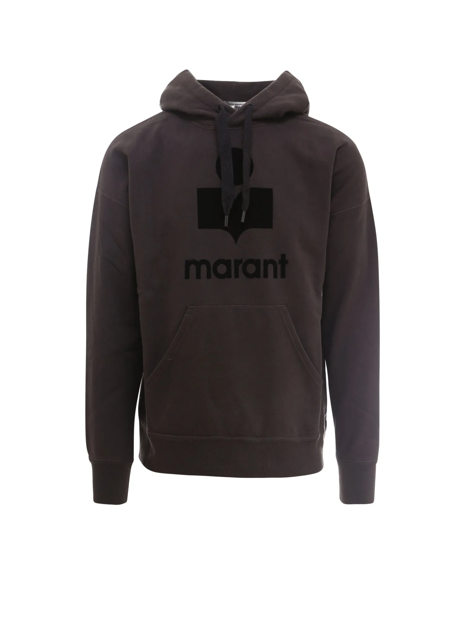 Isabel Marant Logo Printed Drawstring Hoodie