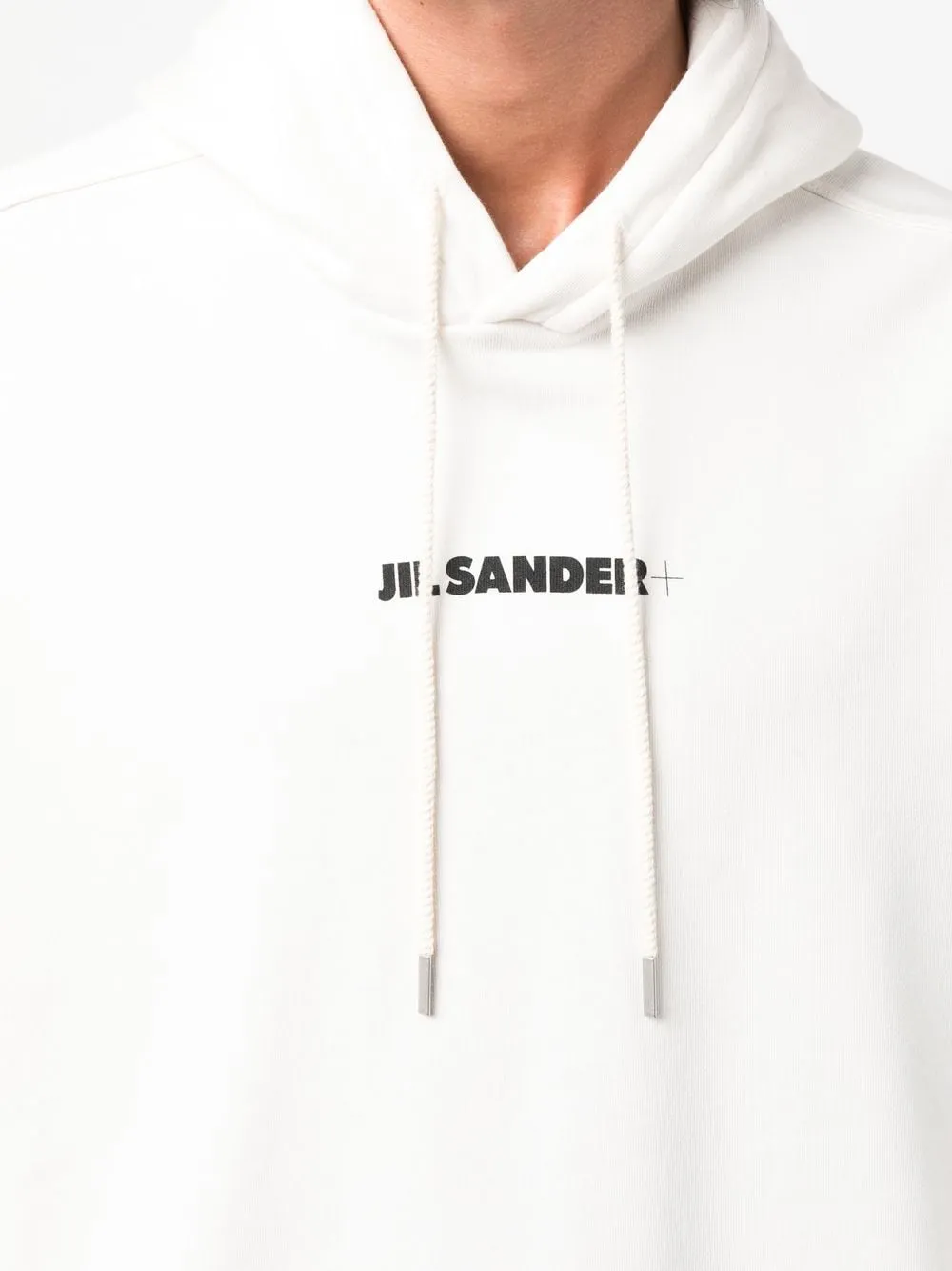 Jil Sander Hoodie à logo imprimé