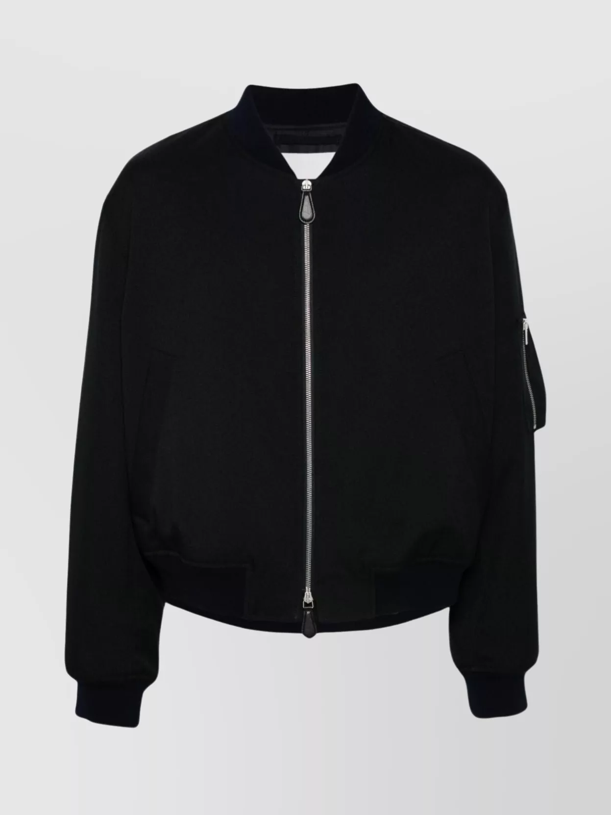 Jil Sander   Padded drop shoulder baseball collar jackets