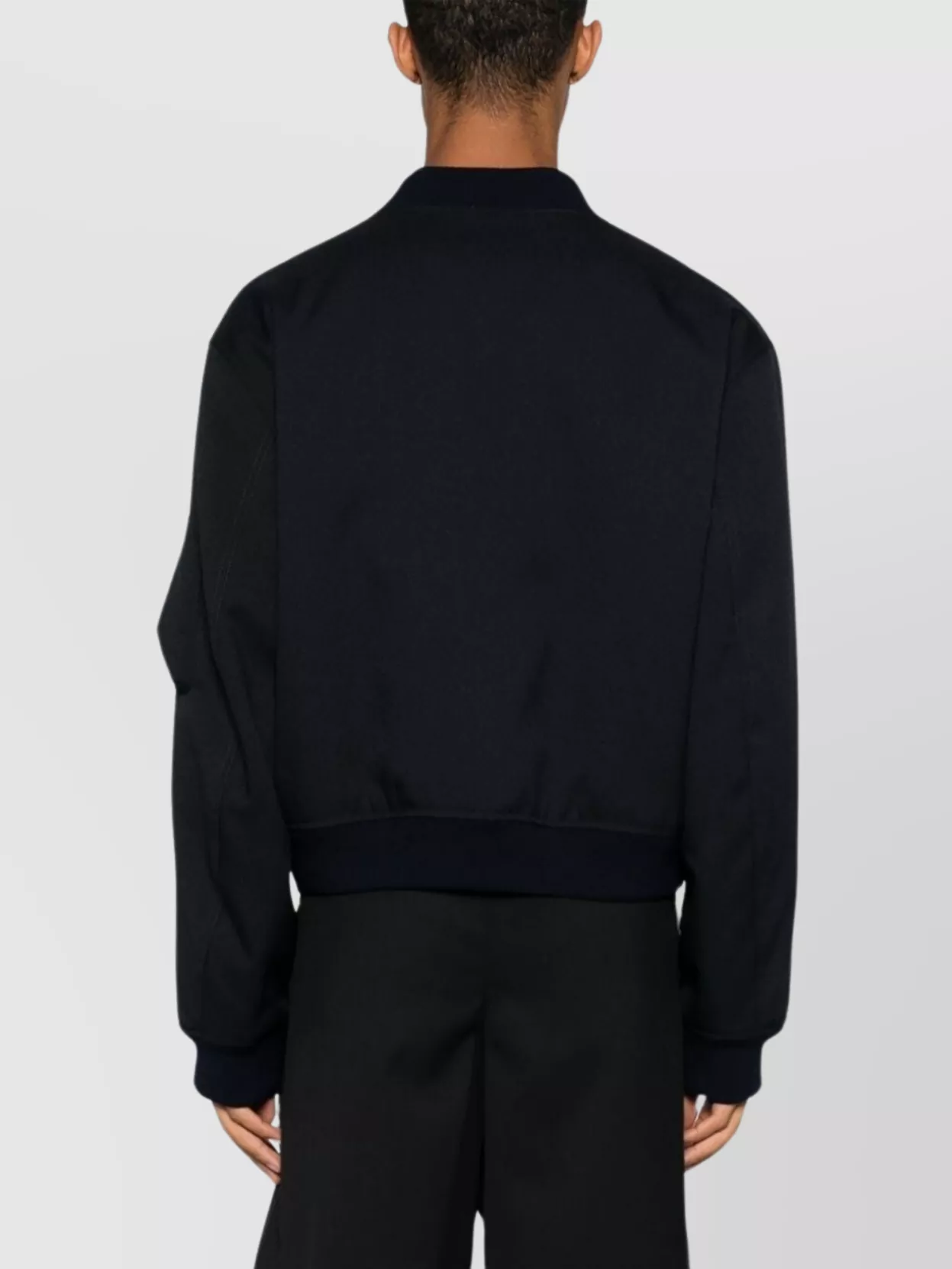 Jil Sander   Padded drop shoulder baseball collar jackets