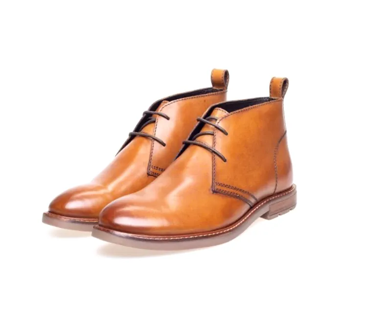 John White Alfie Chukka Boot/Tan - New SS23