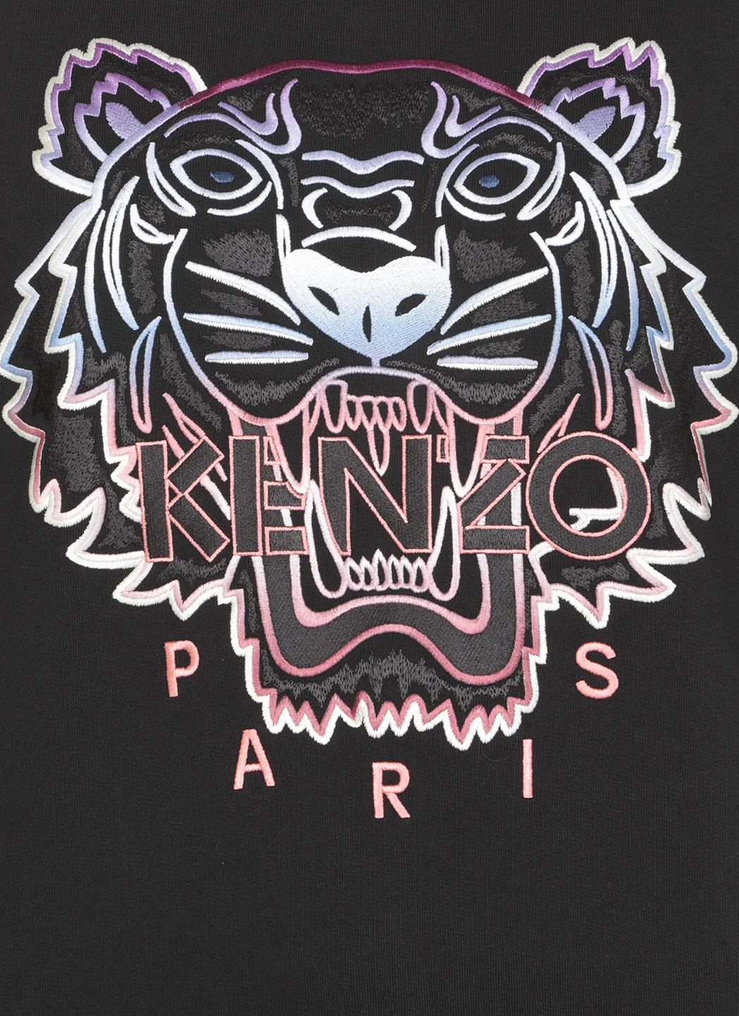 Kenzo Gradient-Effect Tiger Drawstring Hoodie