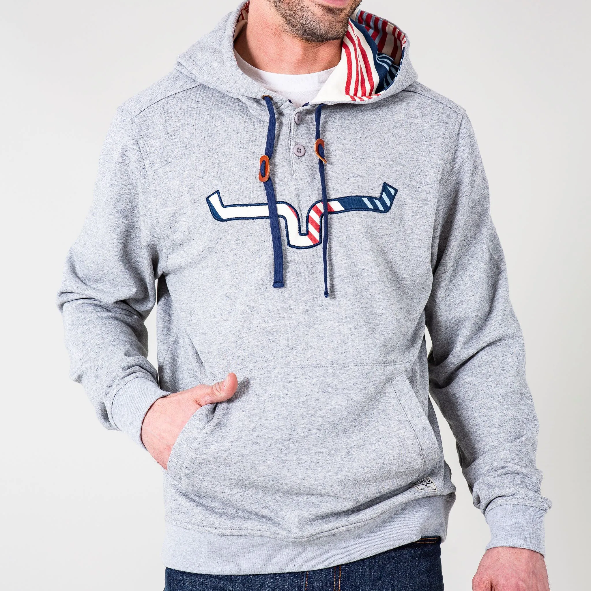 Kimes Ranch Men's Anson Hoodie Grey