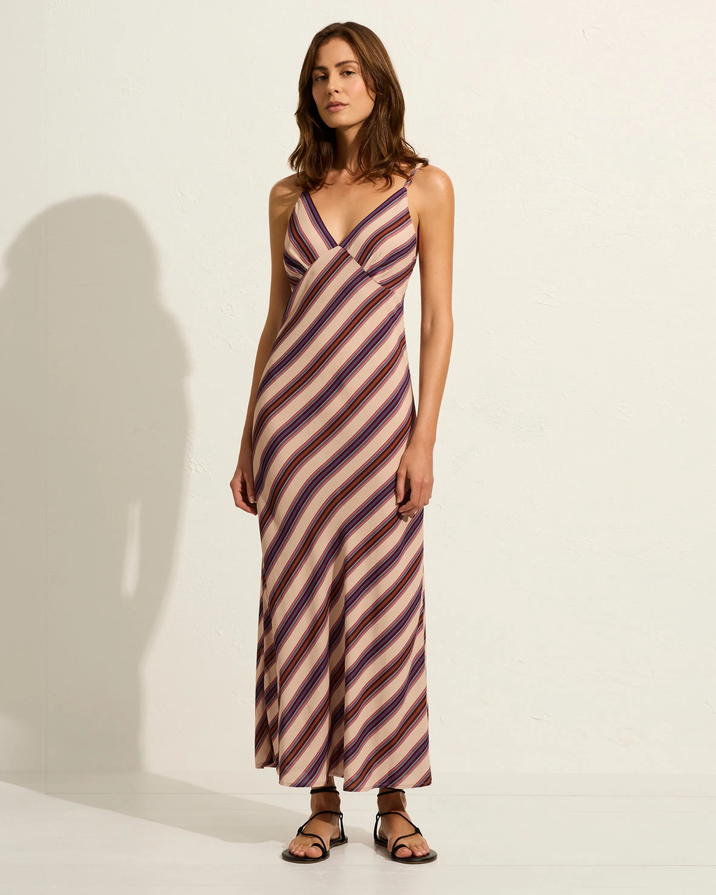 KINNY MAXI DRESS STRIPE