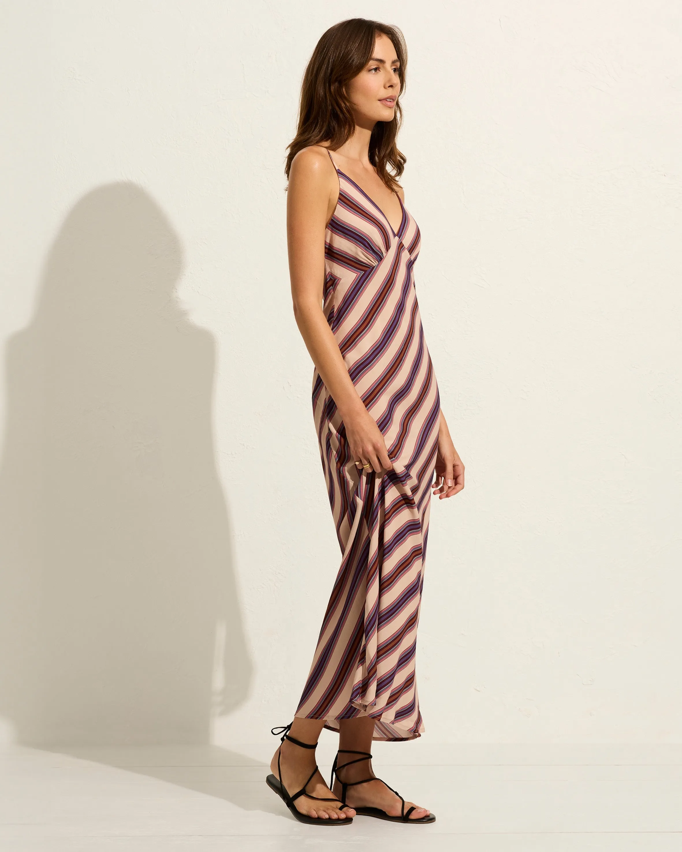 KINNY MAXI DRESS STRIPE